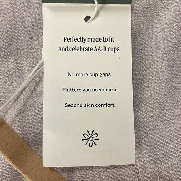 NWT Pepper Lift Up Bra in Buff 38A - Picture 7 of 9